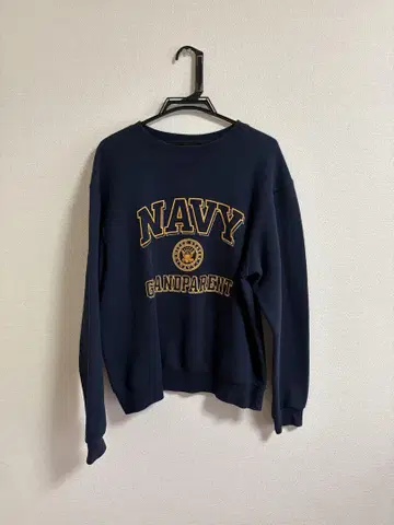Navy NAVY Grandparent 프린트 맨투맨 M 사이즈