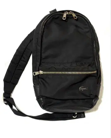 LACOSTE 블랙 숄더백