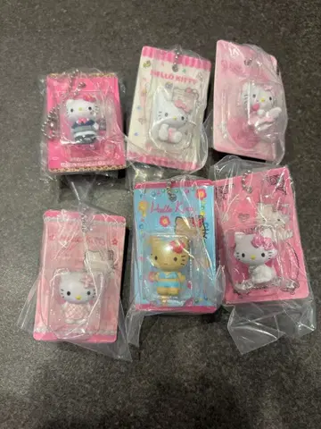 헬로키티 패키지 미니어처 컬렉션 6종 컴프 가챠