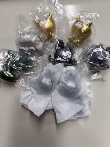 7개 세트 보 데몬 피규어 컬렉션 켄 엘레 한정 컬러