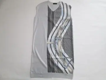 DAMA collection 실크 혼방 프린트 원피스 L 사이즈