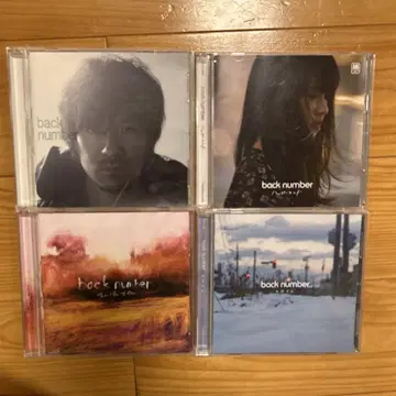 backnumber CD 4장 세트