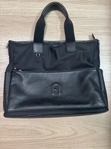 FURLA FURLA Man Urban 토트백 블랙