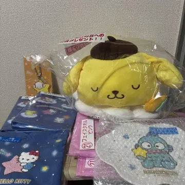 산리오 복권 8점 세트 라스트상 봉제 인형