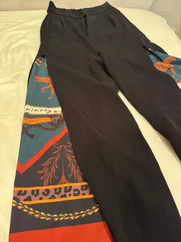 AMERI 블랙 팬츠