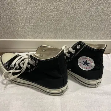 컨버스 올스타 블랙 하이컷 23.5cm