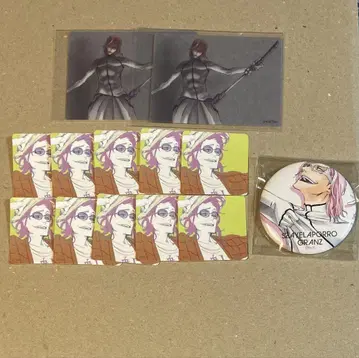 BLEACH 자 엘 아폴로 캔뱃지 프레이크 씰 13개