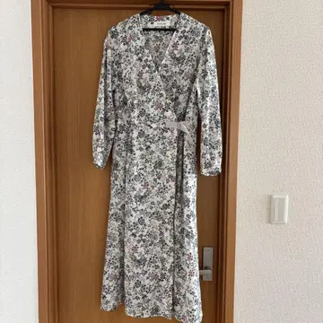 꽃무늬 롱 원피스