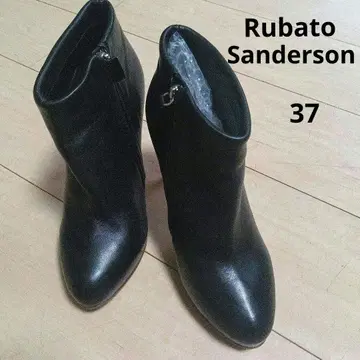 Rupert Sanderson 블랙 부티 하이힐 24Cm