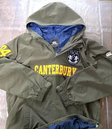 미사용 CANterbury XL 후드 부착 나일론 자켓