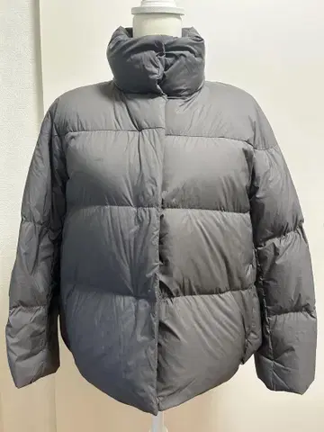유니클로 그레이 다운 자켓 아우터 (S)