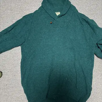 L.L. Bean 틸 버튼 스웨터 XL