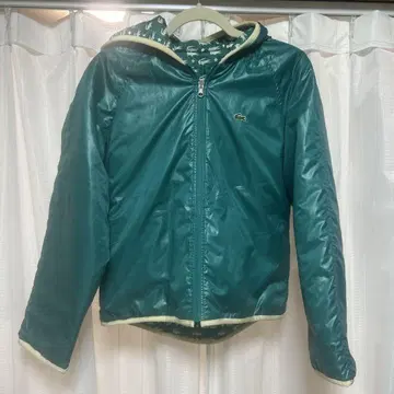 Lacoste 리버서블 후드 부착 나일론 자켓