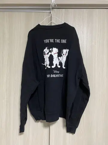 FREAK'S STORE 101마리 강아지 맨투맨 트레이닝복 블랙