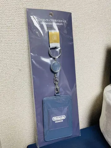 닌텐도 뮤지엄 넥스트랩 부착 패스 케이스 Nintendo