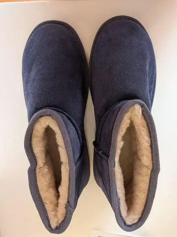 BEACH FEET 네이비 부츠 내 보아 사이즈 US 13