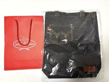 데님 토트백 다크 데님 그레이