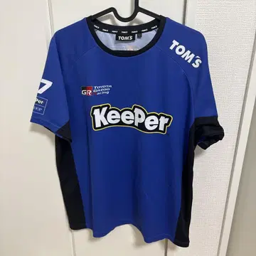 Keeper TOM'S 레이싱 셔츠 티셔츠 L 사이즈