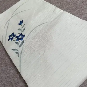 1461 나고야 오비 초롱꽃 순수 실크 기모노 오비 일본 의류
