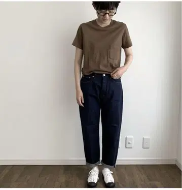 YAECA 데님 와이드 테이퍼드 9-13W