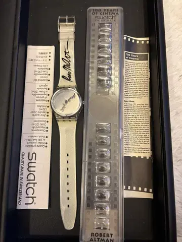 스와치 Swatch 시네마 100주년 기념 모델