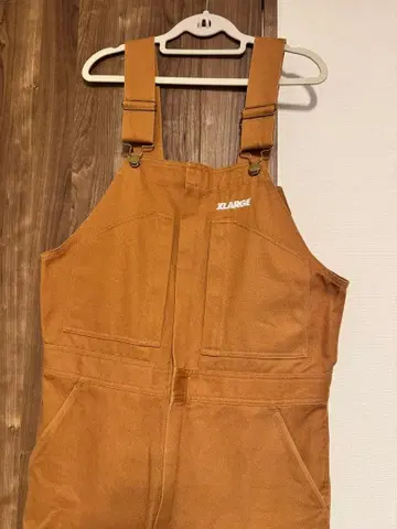 XLARGE 디키즈 브라운 오버롤 M 빈티지