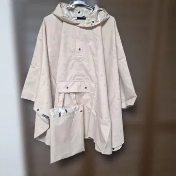 marimekko 베이지 레인 판초 새상품