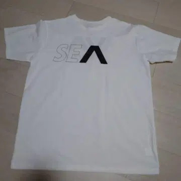 RVCA WIND AND SEA 콜라보 T셔츠 화이트
