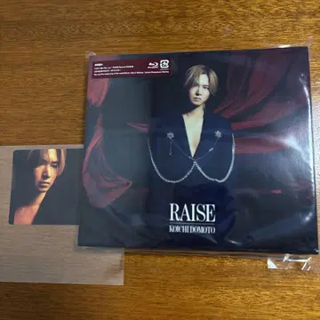 도모토 코이치 RAISE 앨범 초회 blu ray