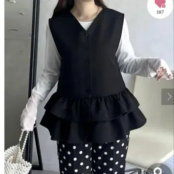 prose verse 프릴 베스트 L