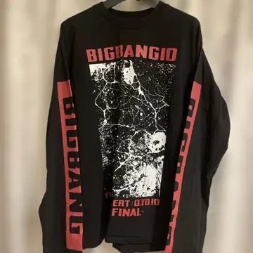 BIGBANG 빅뱅 THE FINAL 롱 T셔츠 라이브 티셔츠