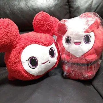 TWICE LOVELYS 채영 봉제 인형 슬리퍼 후와모코넨