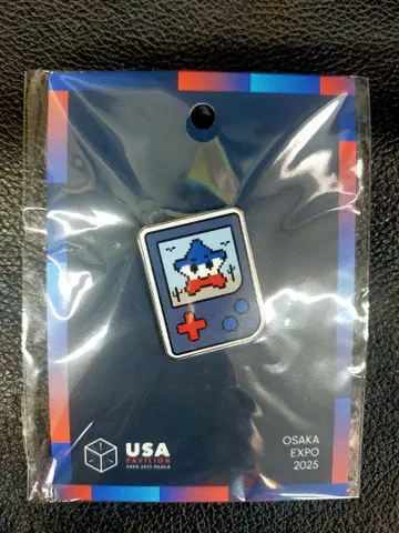 [간사이 만박] [미국관] USA 입관자 한정판! 스파크 핀 배지 3