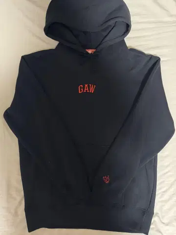 맨 위드 어 미션 GAW 후디 L 사이즈 블랙