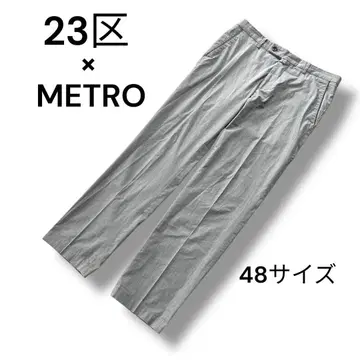 23구 x METRO 슬랙스 48 사이즈 그레이