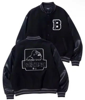 XLARGE 콜라보 한정판 바시티 자켓