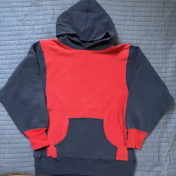 90s 챔피온 리버스 위브 후드티 투톤 USA제 레어