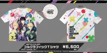 AMPTAKxCOLORS 풀 그래픽 티셔츠