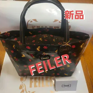FEILER 하이디 비닐 토트백 택 포함 새상품 쇼핑백 포함