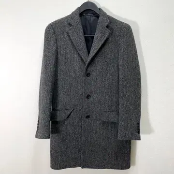 새상품급 Cricket 1960 크리켓 체스터 코트 해리스 트위드