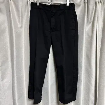 디키즈 874 블랙 밑단 기장 수선