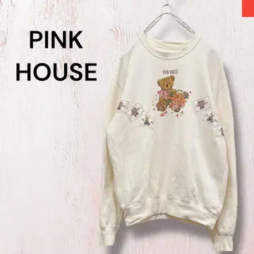 핑크하우스 PINK HOUSE 베어 곰 체리 맨투맨