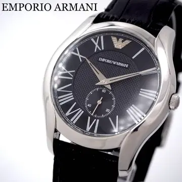 430 엠포리오 아르마니 시계 남성용 AR-1703 블랙 스몰 세컨드