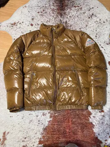 PYRENEX 브라운 다운 자켓 L 사이즈