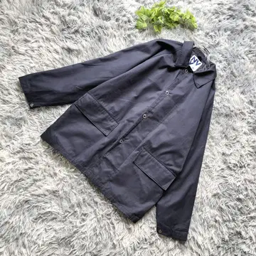 나노 유니버스 [ M ] 스텐카라 코트 네이비 면 혼방 가을 겨울 코디