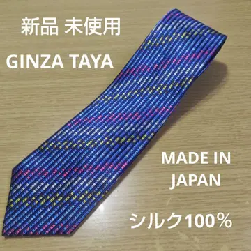 넥타이 GINZA TAYA 주식회사 타야 실크 100%