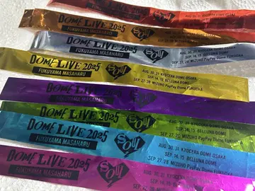 후쿠야마 마사히로 DOME LIVE 2025 SOUL 은색 테이프 8종