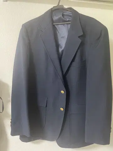 네이비 테일러드 자켓 (네이비 블레이저)