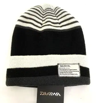 다이와 스트라이프 모자 DC-9607W 블랙