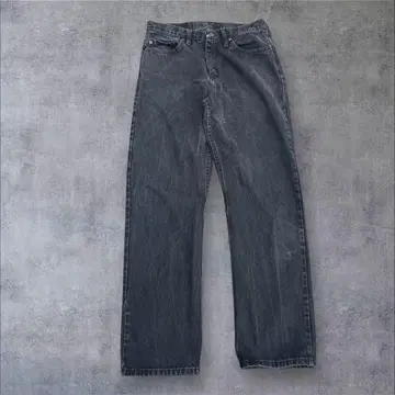 00s 랭글러 블랙 데님 W33 L32 구제 의류
